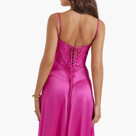 New Dress, House of CB fuschia - Picture 2 of 4